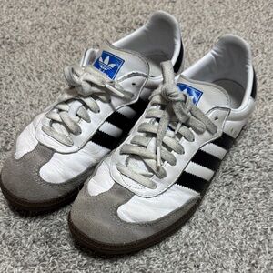 Adidas White and Black Classic Sneakers